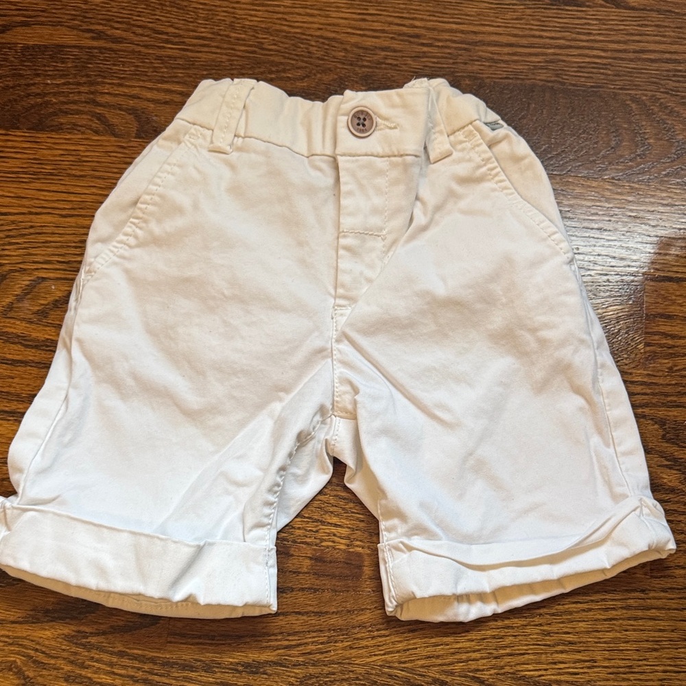 Baboli Stylish White Kids Shorts for boys